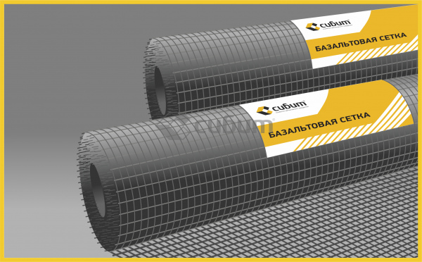 Армирование базальтовой сеткой